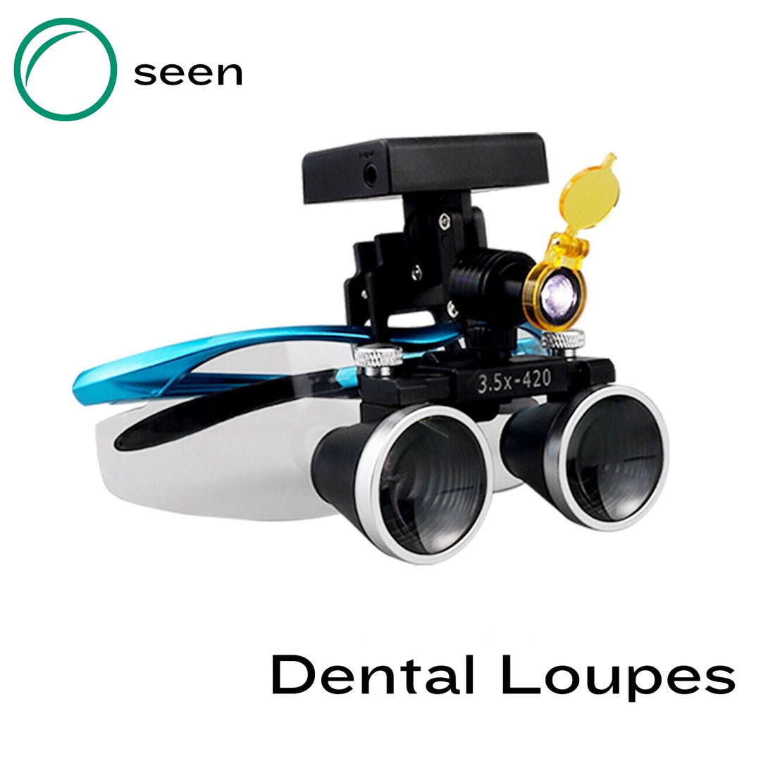 Dental Loupes 2.5/3.5x with detachable wireless headlamp